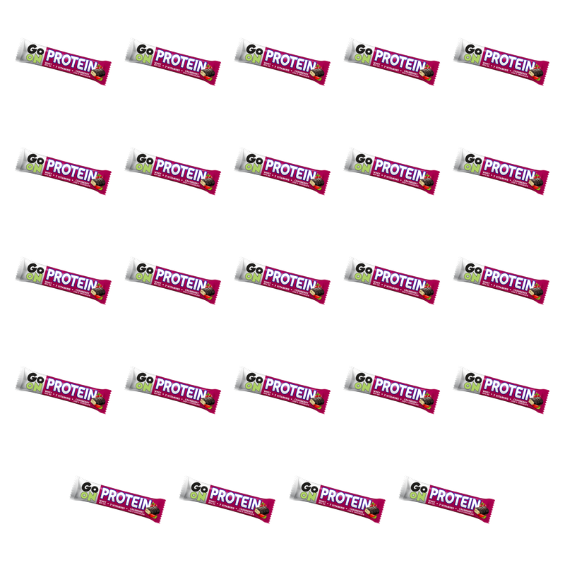 Go On Baton Proteinowy Żurawinowy 50g Sante X24